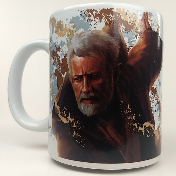 Star Wars Obi Wan Kenobi 12 Ounce Ceramic Mug by Gallerie - Picture 1 of 8